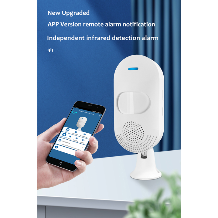 Smart PIR Motion Sensor Home Security Alarm Sensor Wifi / ZIgbee, Tuya Smart Life