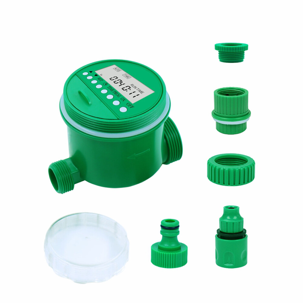 Smart Sensor 16 Programs Setting Timer Irrigation Controller LCD Display Automatic Flower Plant Watering Device Garden Solenoid Controller