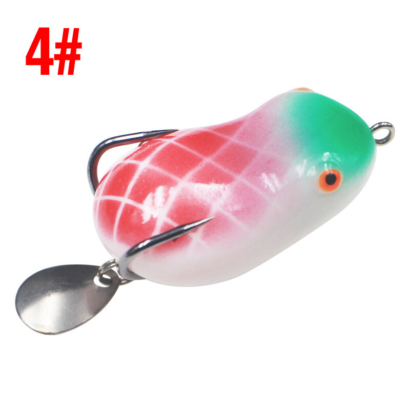 10 Pcs/Set Floating Frog Topwater Lure Double Propeller Silicone Thunder  75mm-100mm Soft Bait Artificial Wobbler for Fishing Kit - AliExpress