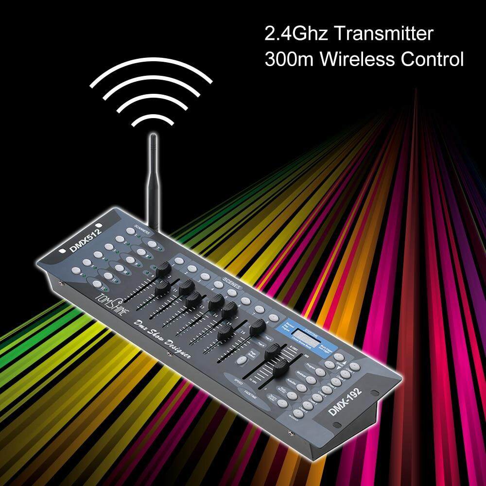 NEW 192 DMX Controller DJ Equipment DMX 512 Console Stage Lighting for ...