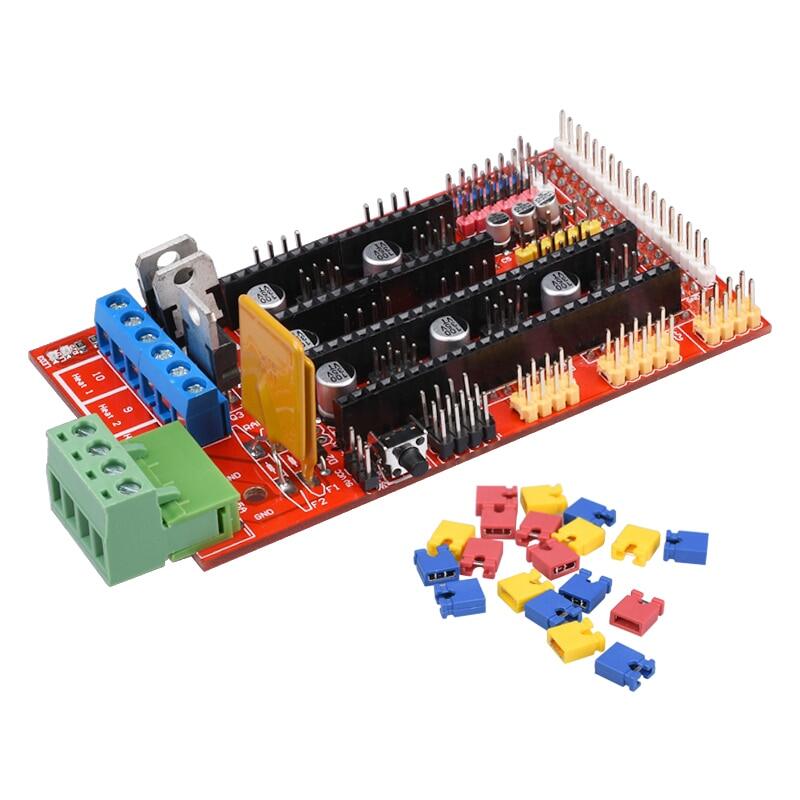 3D ชิ้นส่วนเครื่องพิมพ์ RAMPS 1.4แผงควบคุมเครื่องพิมพ์ Reprap Mendel RAMPS พร้อมคุณภาพสูงสำหรับ3D เครื่องพิมพ์