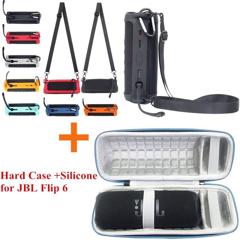 Mới nhất Vỏ EVA Cứng du lịch ngoài trời mang Dây Kéo Túi lưu trữ + Vỏ silicon bìa cho...