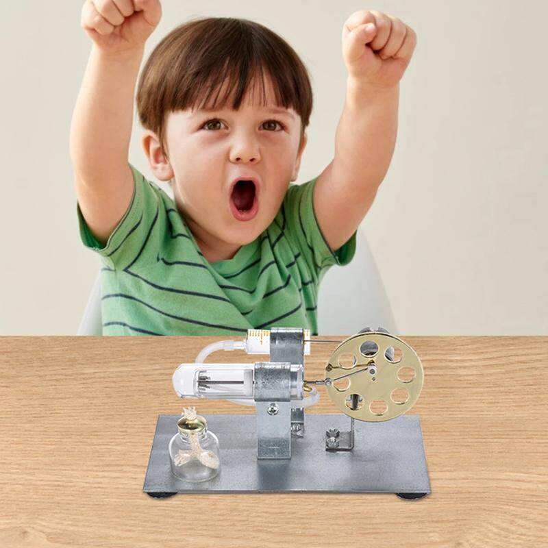 Bộ Động Cơ Stirling Mô Hình Động Cơ Stirling Khí Nóng Mini Đồ Chơi Thí Nghiệm Giáo Dục Đồ Chơi Mô Hình Động Cơ Stirling Giáo Dục