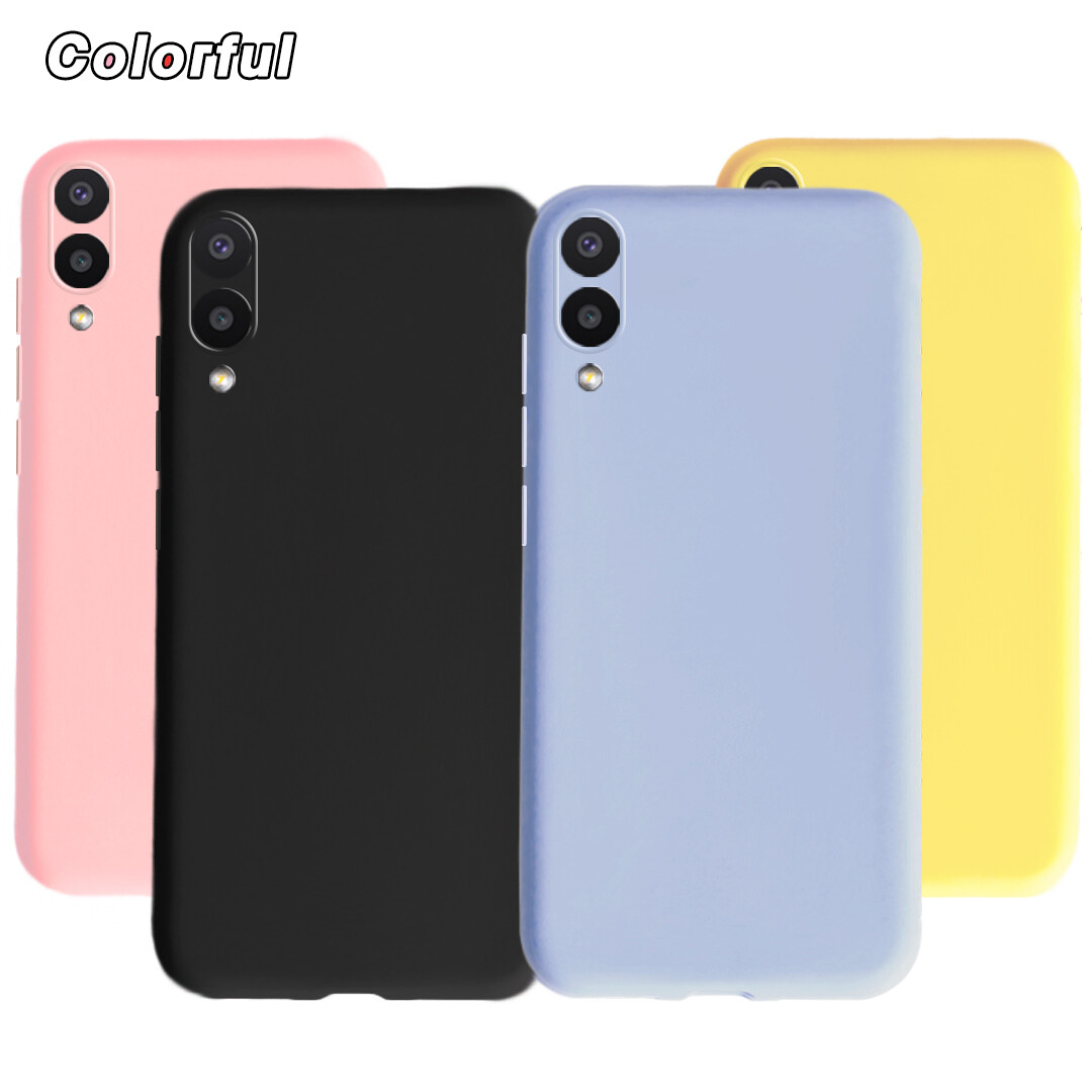 Soft Silicone Case For Samsung Galaxy A02 Case SM-A022F Cute Candy Color Back Cover For Samsung A02 Casing