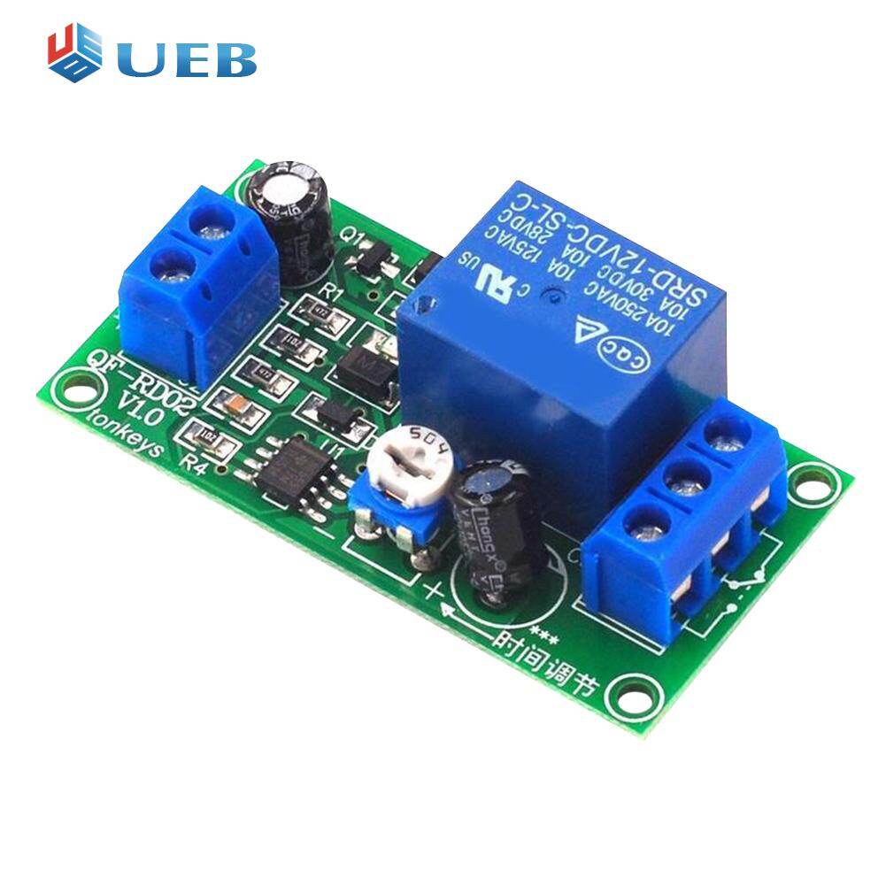 Relay Delay Turn On Off Delay Switch Module Time Adjustable Timer Relay Control Switch Board 12V