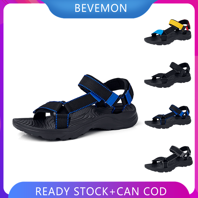 BEVEMON Casual Shoes New Men Sandals Gladiator Sandals Open Toe Platform Outdoor Beach Sandal Rome Footwear