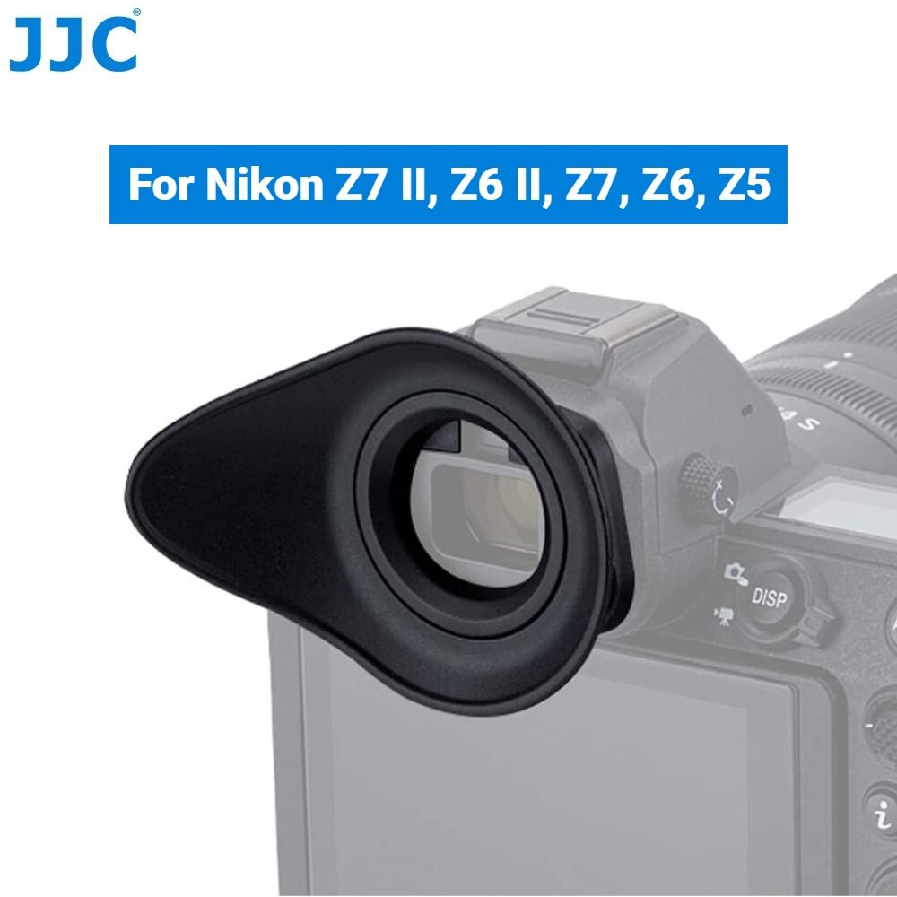 JJC DK-29 Oval Shape Long Soft Viewfinder Eyecup Eyepiece for Nikon Z7 II Z6 II Z7 Z6 Z5 Camera Electronic Viewfinder Replaces Nikon DK-29