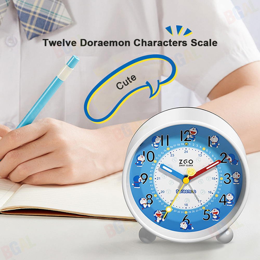 100% Authentic Doraemon Alarm Clock with Luminous & Backlight Anti-fall HD Display 0013