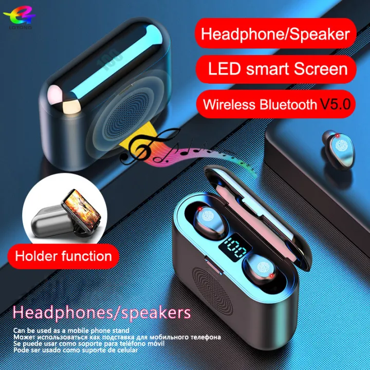 wireless headphones and speaker
