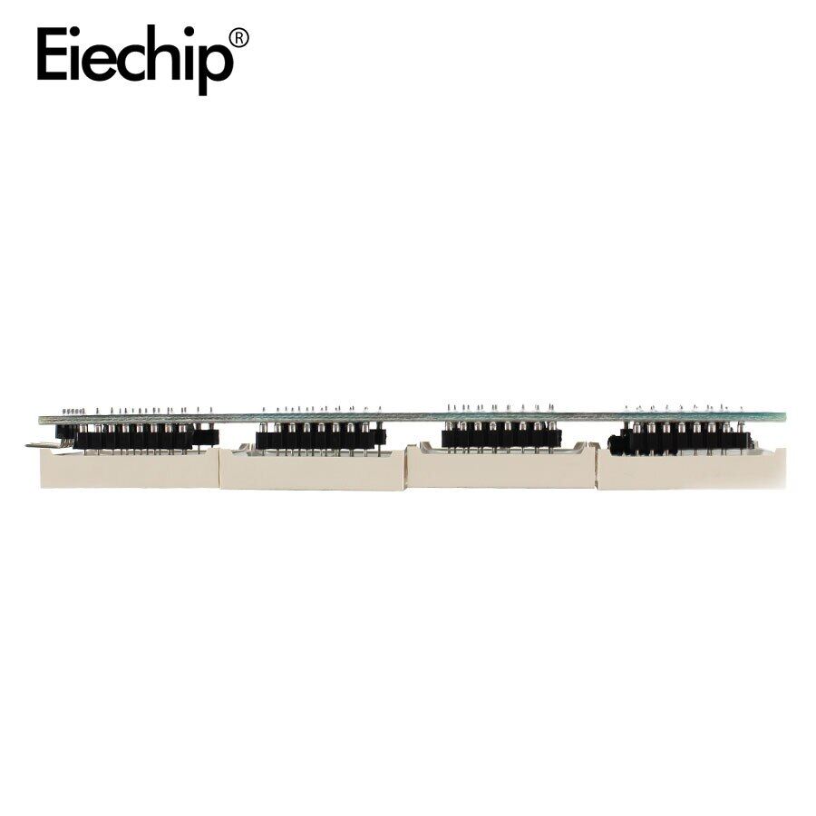 1 PCS MAX7219 LED Display Dot Matrix Module Microcontroller 4 In One Display with 5P Line 4 in 1 TV LED Display Panel Red Green