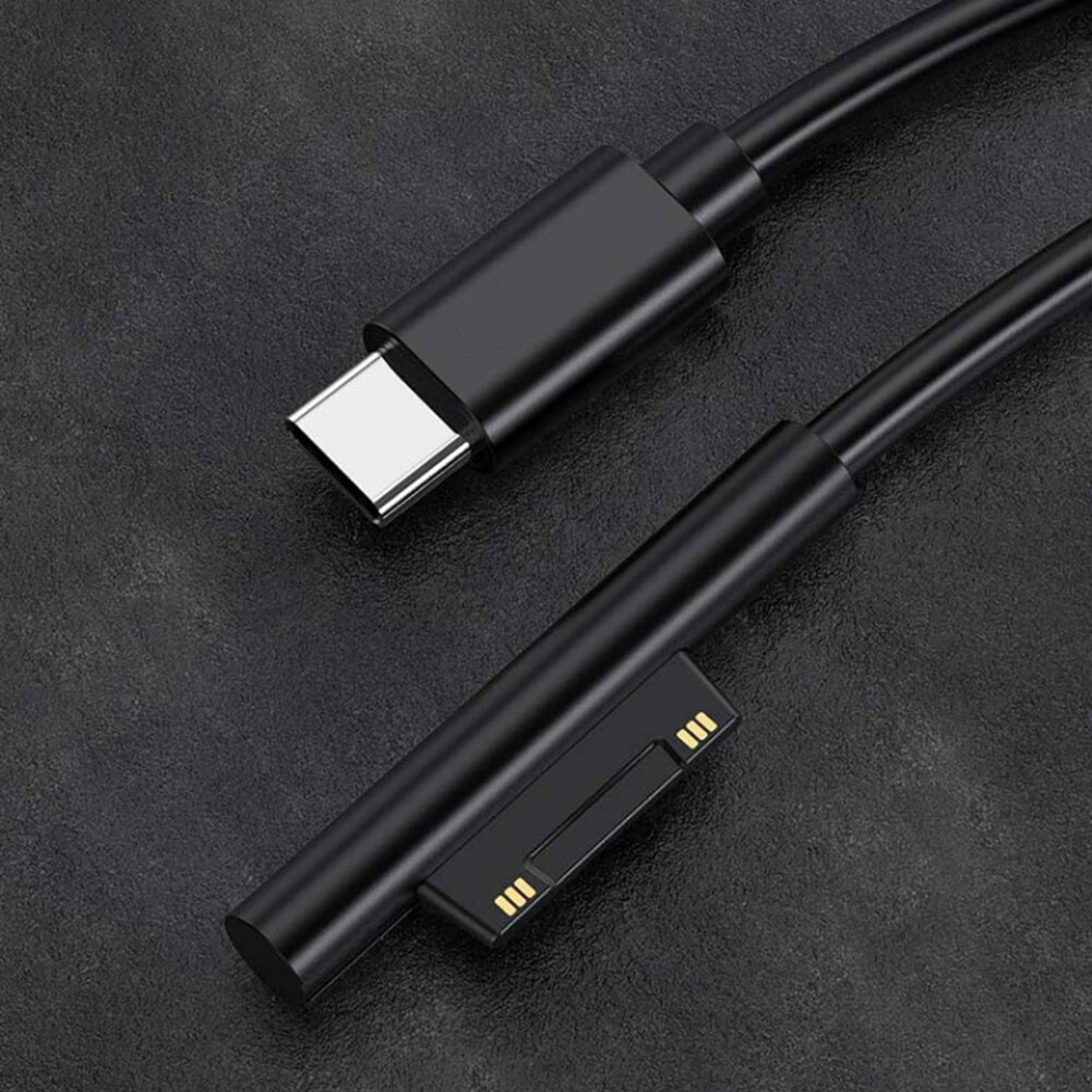 Magnetic Cable 3A Fast Charging Micro USB Type C Cable For Microsoft Surface Pro 7 6 5 4 Quick Charger Data Wire Cord