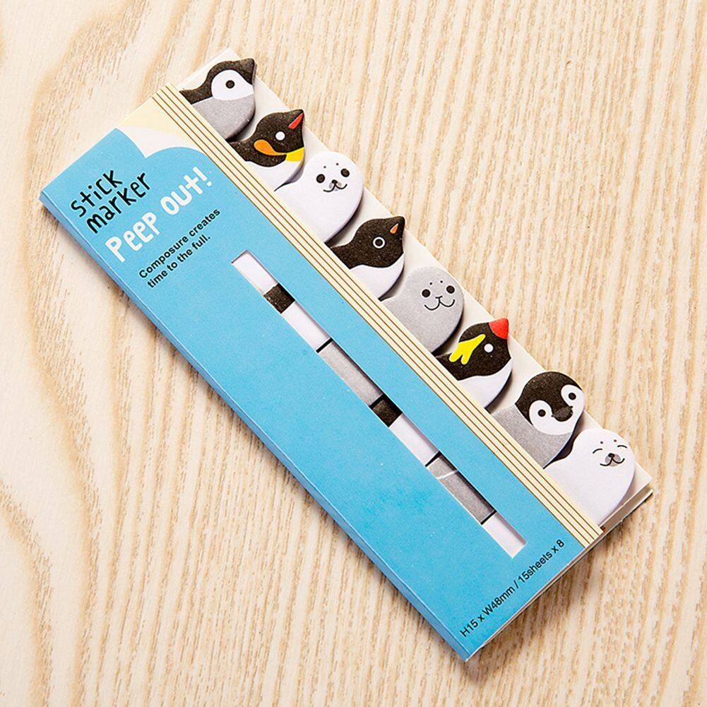 Cartoon Animal Panda Cat Memo Pad Stickers Sticky Notes Office School Supply