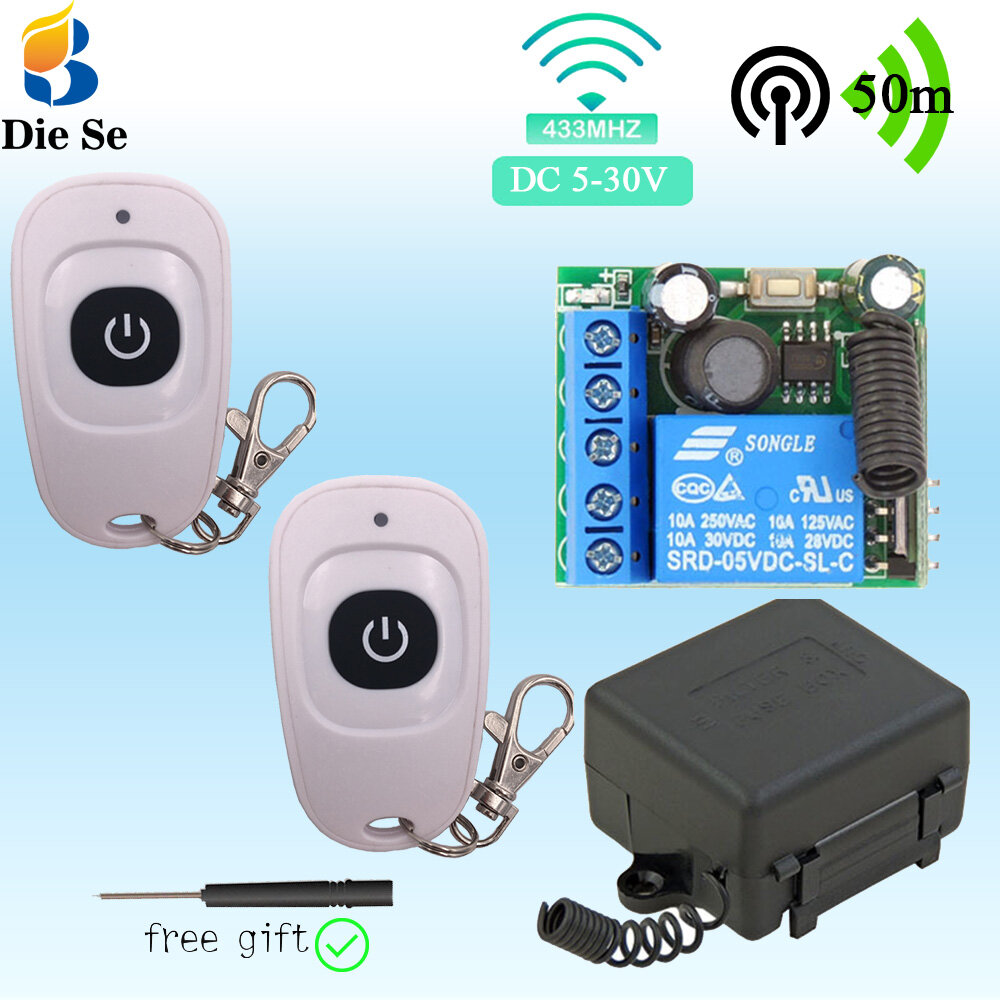DieseRC Wireless LED Light Strip Dimmer Switch DC Kuwit | Ubuy