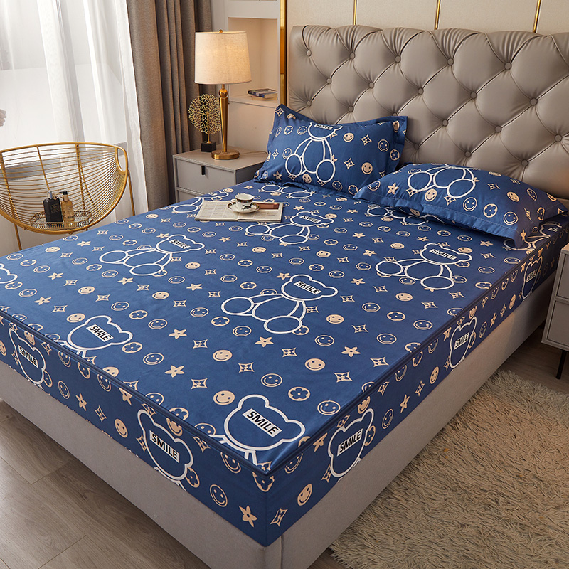 Mattress Cover Printing Anti-mite Waterproof Bed Mattress Protector Material Breathable&Skin-friendly Fitted Sheet