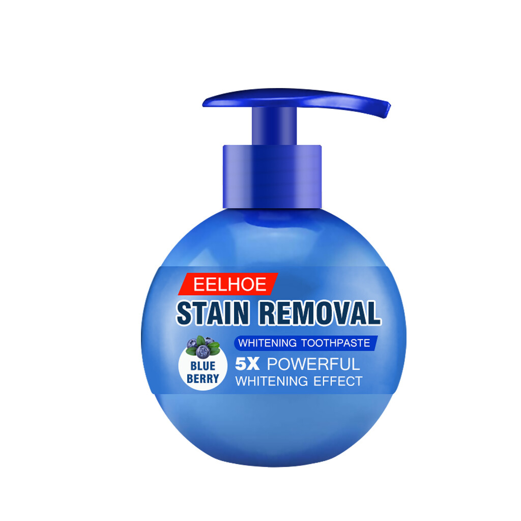 Eelhoe Stain Removal Soda Toothpaste Whitening Teeth Cleaning Stain Removal Fight Teeth Oral Hygiene Care Bleeding Gums Baking Dental Oral Care Electric Toothbrush(220g)