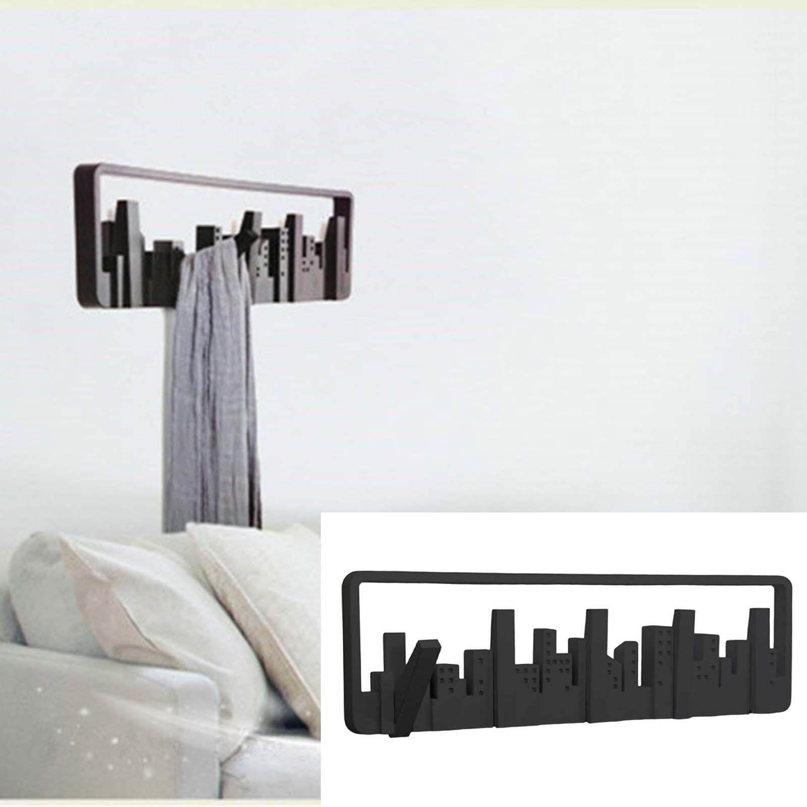 Blesiya Wall Mounted Coat Rack Wall Mount Artwork for Bathroom Hats Clothes