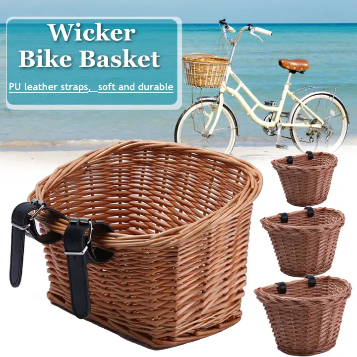 wicker bike basket kids