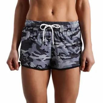 womens floral running shorts