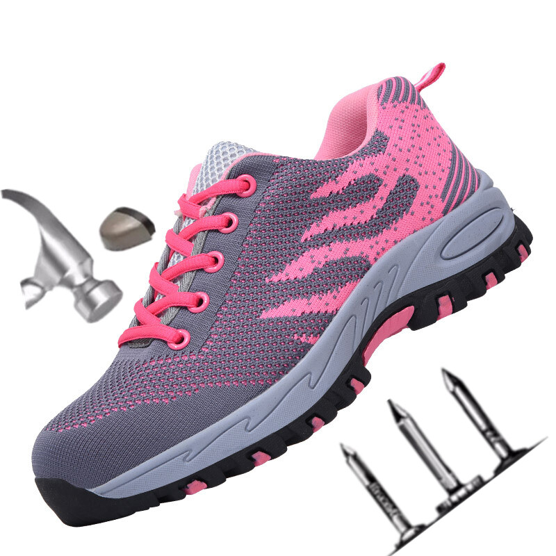 Work Shoes Men Safety Boots Outdoor 
