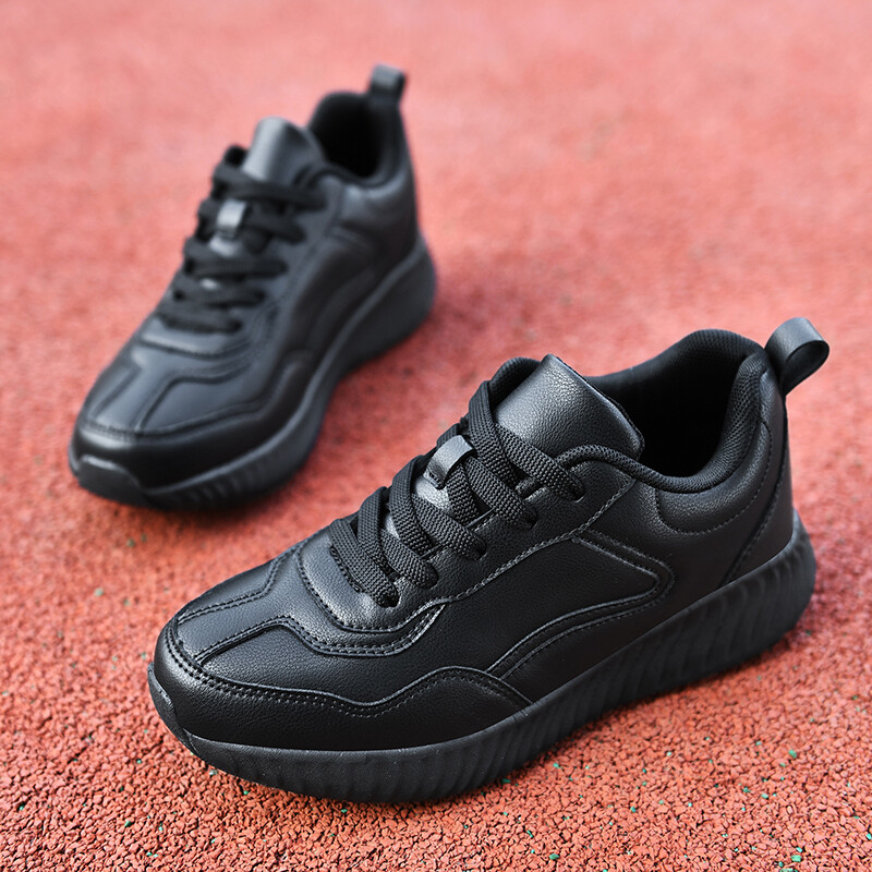 plain black shoes for work