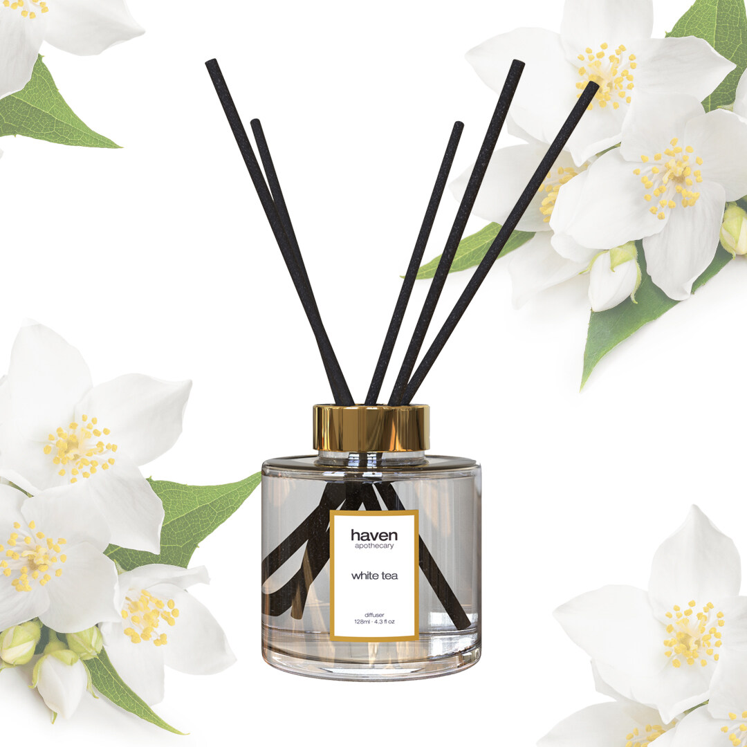 Haven White Tea Reed Diffuser Lazada