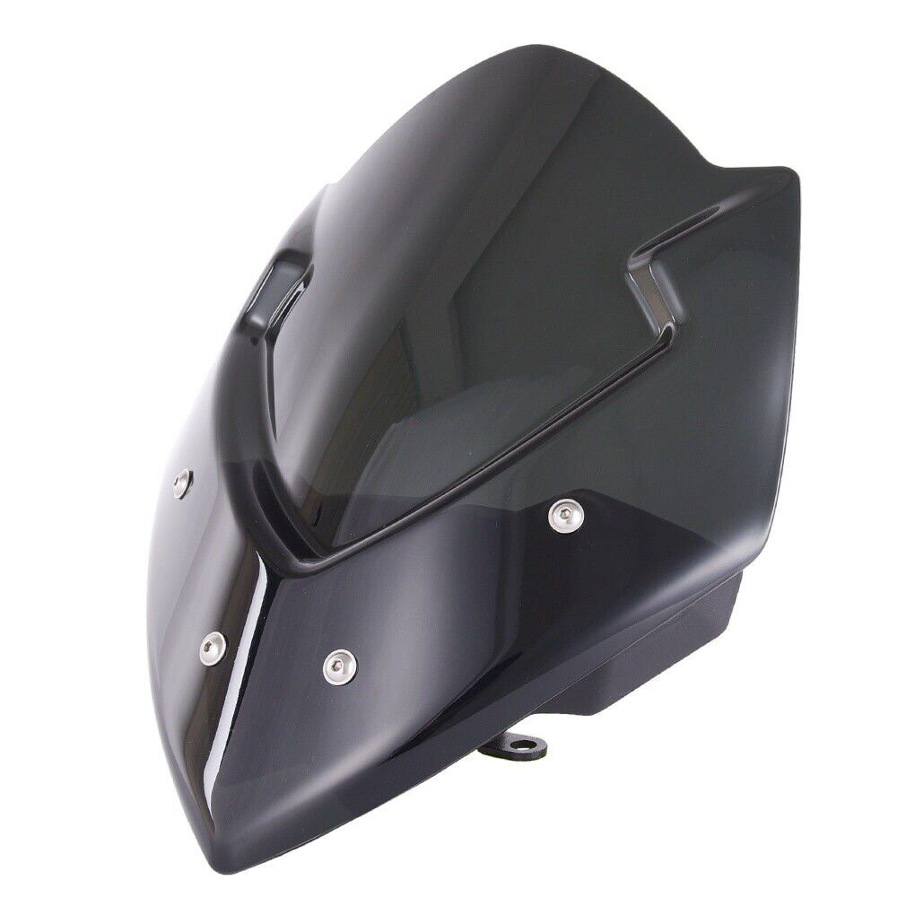 Allotmark Kính Chắn Gió Xe Máy GSXS1000 ABS Kính Chắn Gió Lá Chắn Màn Hình Đối Với Suzuki GSX-S1000 GSXS 1000 2016 2017 2018 2019 GSXS1000 Gió Làm Lệch (Khói/Khói Sáng/Xanh Dương)