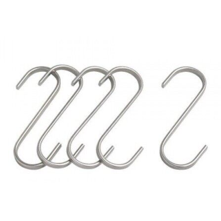 Combo 10-  Móc treo chữ S inox 7 cm (7F)