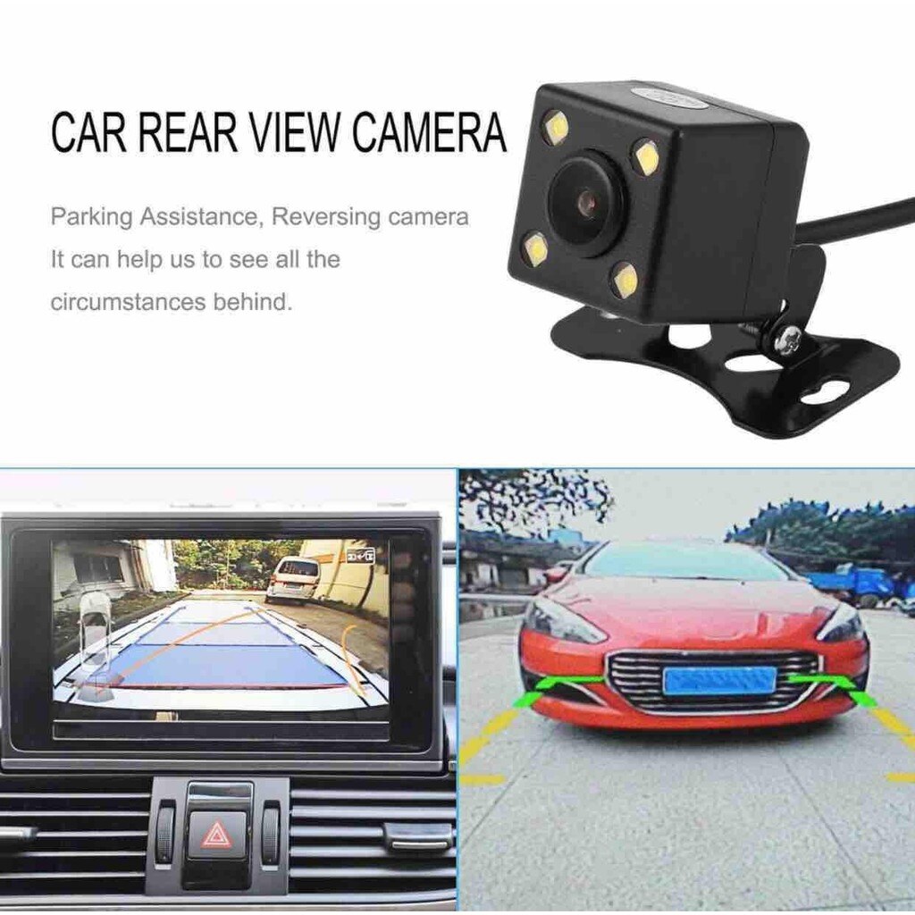 BST Car 4 Led Rear View Reverse Camera Axia Myvi Saga BLM FLX Persona ...