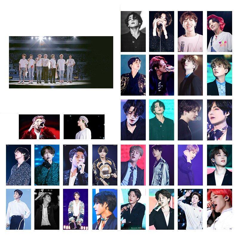 Lomo BTS summer 30 tấm mẫu 2
