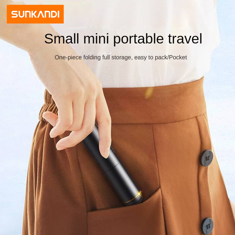 Sunkandi Mini Ảnh Tự Sướng Thanh Bluetooth 4.2 tay cầm xách tay camera điện thoại thông minh Với điều khiển từ xa không dây Cho iPhone Samsung Huawei Android