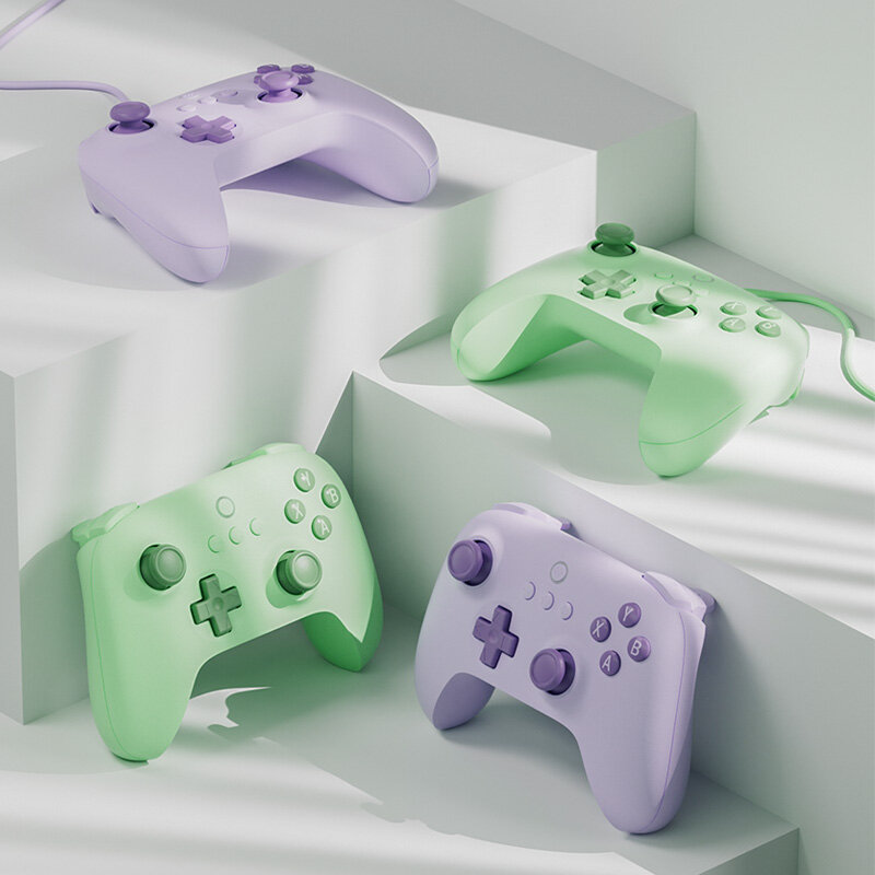 ZDSSY 8BitDo Cuối cùng C Bộ điều khiển có dây cho PC, Windows 10, 11, sàn hơi nước, mâm xôi Pi, Android 2023 mới