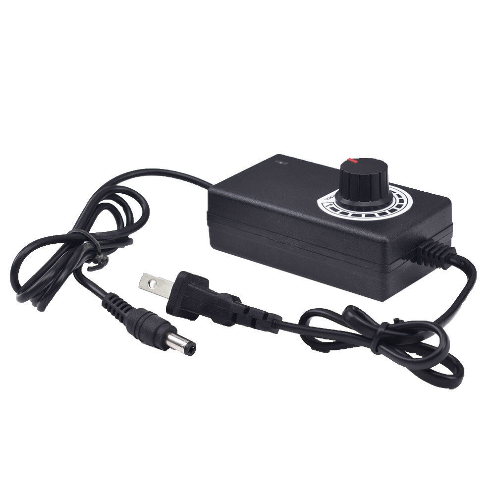 Bộ chuyển đổi nguồn 2A có điện áp 3V-12V và công suất 24W tích hợp phích cắm US/EU - intl