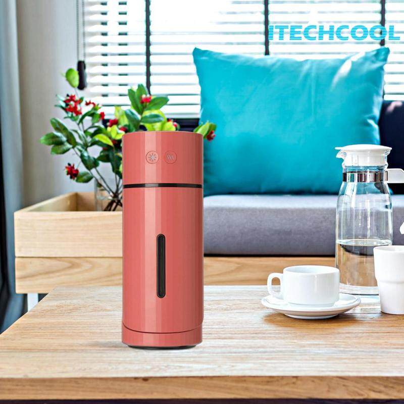 Home Office Tilt Humidifier Portable Essential Oil Diffuser Car Purifier Cool Mist Maker Singapore