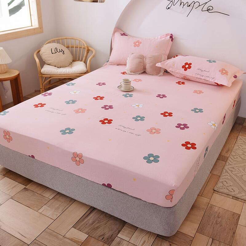 Elastic Fitted Sheet Bed Sheets Home, Twin Mattress Bed Sheets
