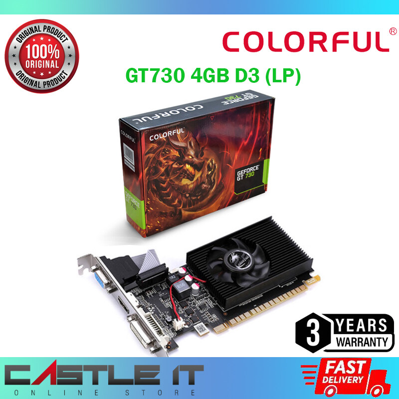 Colorful GT 1030 4GB DDR5 GT 730 GT710 2GB DDR3 Nvidia GeForce GT730 2G ...