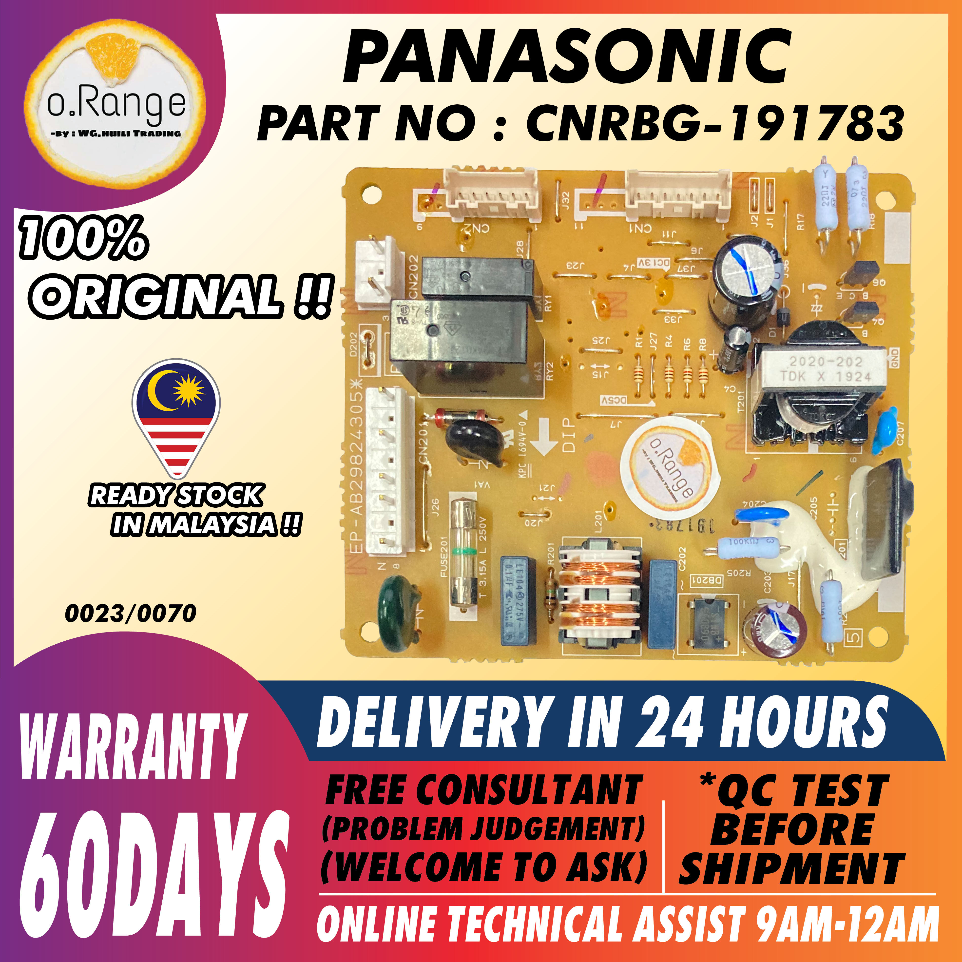 100%ORIGINAL !!) CNRBG-191783 PANASONIC REFRIGERATOR PCB 100%ORIGINAL !!) CNRBG-191783 PANASONIC REFRIGERATOR PCB
