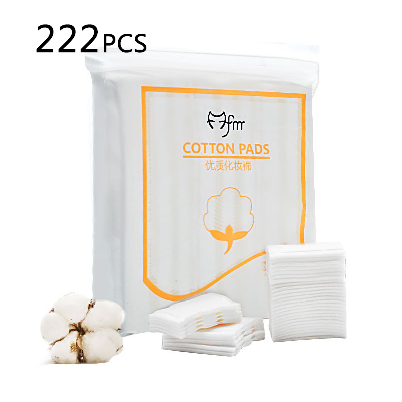 222 pcs 3 lớp bông tẩy trang mềm Bông miếng