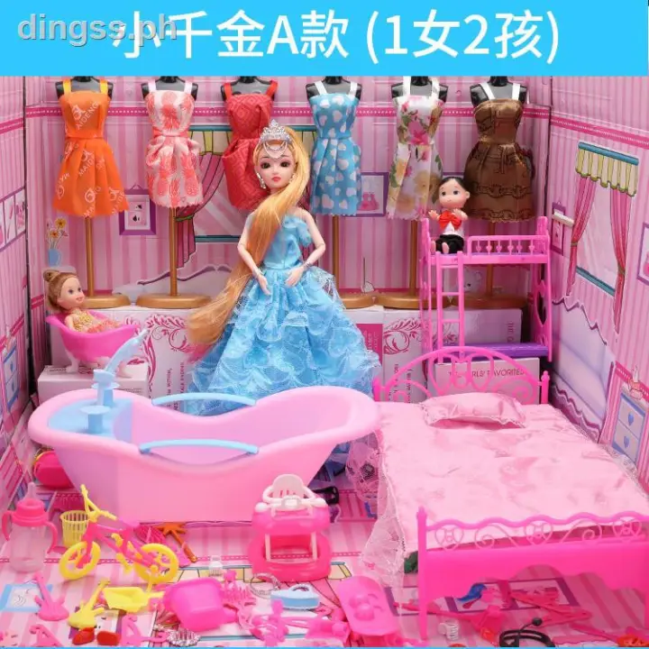 dollhouse with barbie