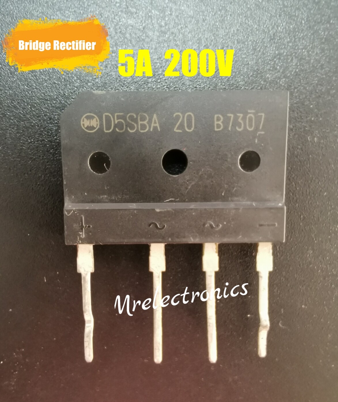 D5SBA20 5A 200V BRIDGE RECTIFIER. | Lazada