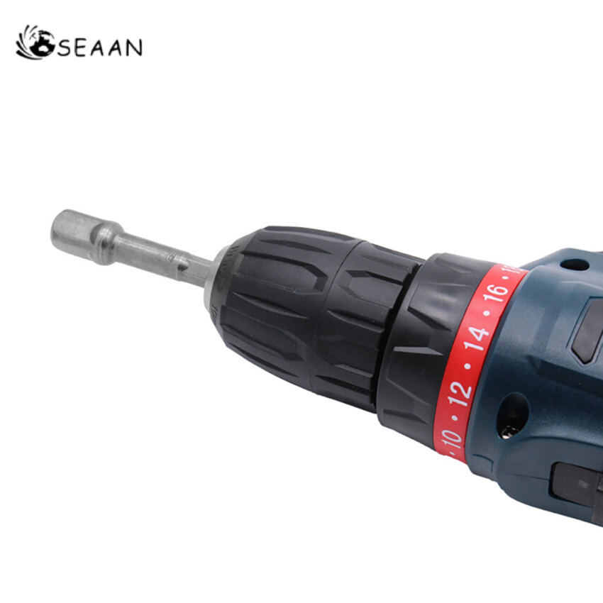 Bộ Chuyển Đổi Ổ Cắm Khoan 8 Cái Cho Máy Khoan Động Lực Với Chuôi Lục Giác Sang Đầu Khoan Hình Vuông Thanh Nối Dài 1/4 "3/8" Bộ 1/2 Mũi