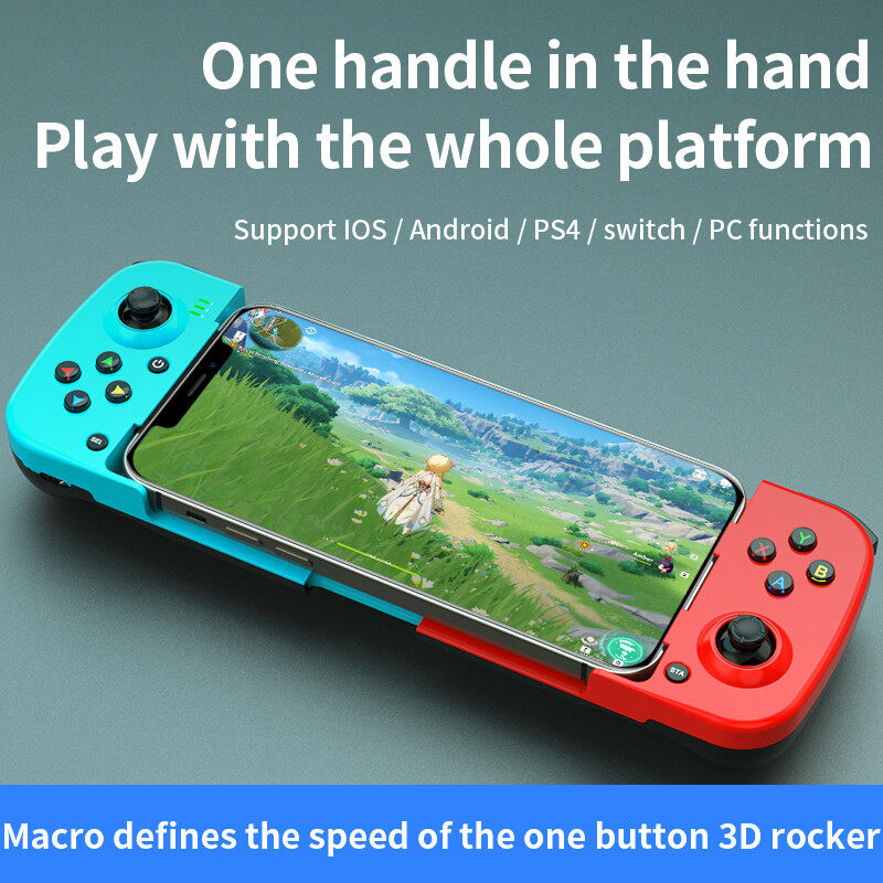 Mobile Phone Gamepad Bluetooth-compatible Wireless Game Controller for PUBG