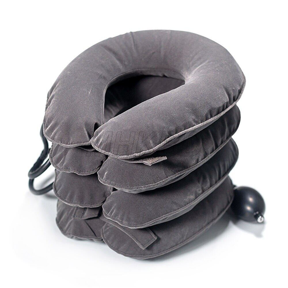Inflatable Neck Traction Collar 4 Layers Cervical Traction Device Air
