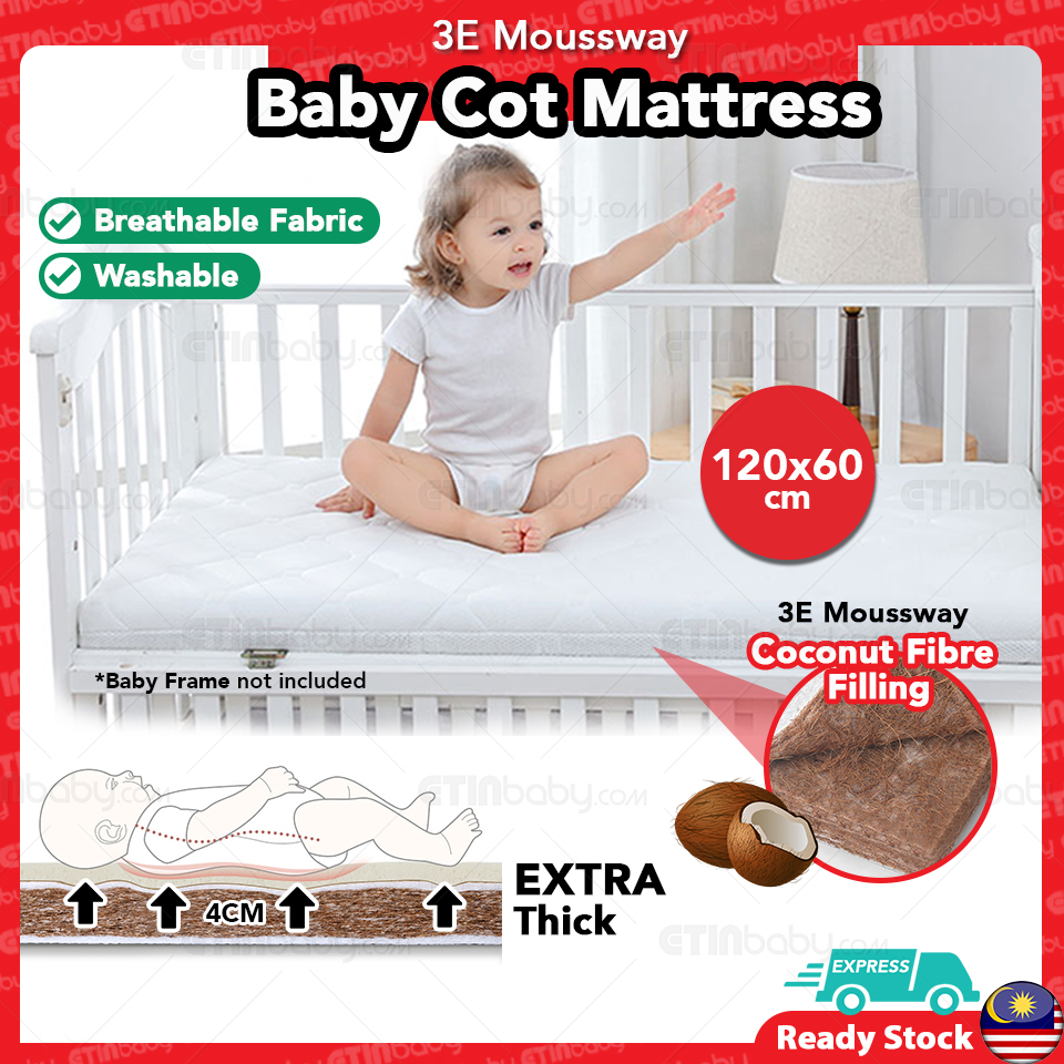 thumbnail image 2 of Sweet Dreams Baby Cot Mattress – Super Soft, Breathable & Waterproof – 120 X 60 X 10 Cm (Made In UK) 2 of 6