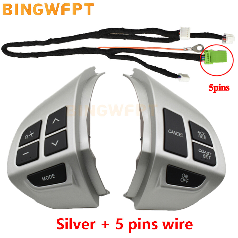 Công Tắc Vô Lăng Điều Khiển Hành Trình Điện Thoại Bluetooth Cho Mitsubishi Lancer EX 10 Lancer X Outlander ASX Colt Pajero Sport