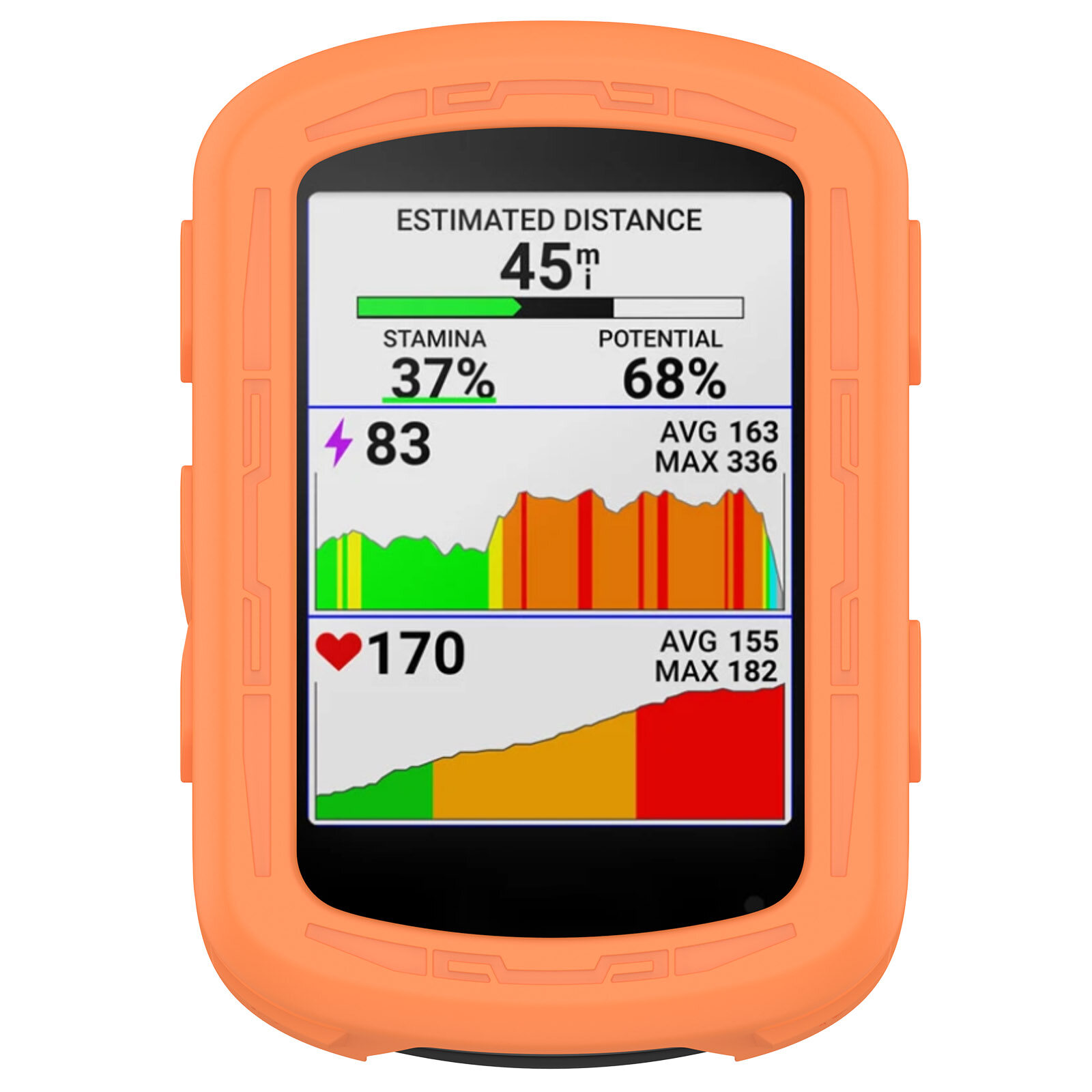 Suitable For Garmin Edge840/540 Bicycle Speed Meter Silicone Protective Case Case Anti-Drop Dustproof