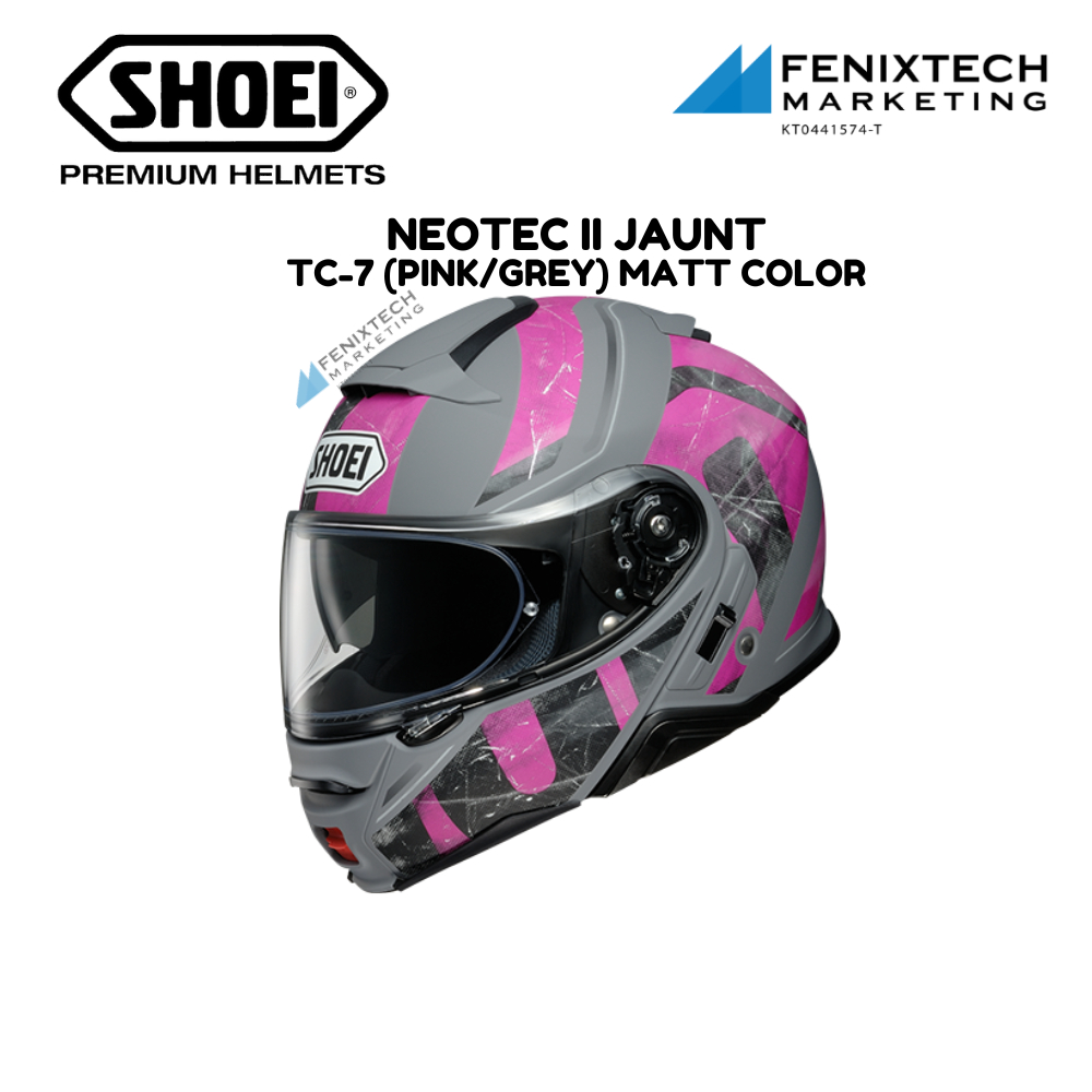 pink motorcycle helmet shoei Neotec II Jaunt Modular : Automotive sport full face helmet designed for serious enthusiasts Shoei Full Face X14 X