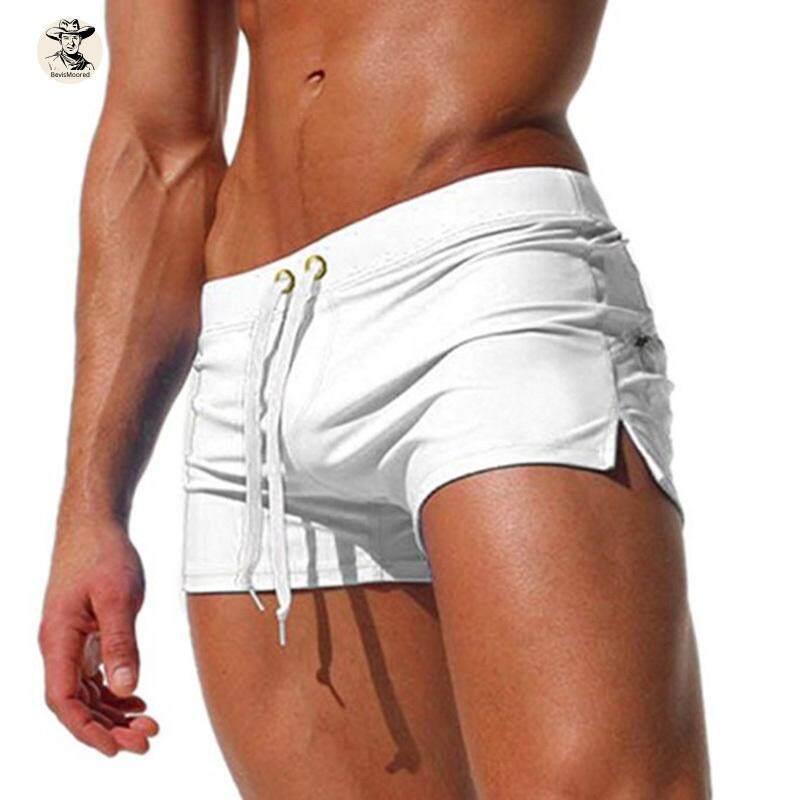 Nơi bán Bev【hot Sale】 1 Chiếc Quần Bơi Nam Đồ Bơi Thoáng Khí Có Dây Khóa Kéo Thời Trang Đi Biển Bơi 【Within 48 Hours】