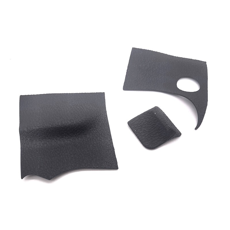 1 Set New Body Rubber Front Cover Rubber Thumb Grip Replacement Part ...