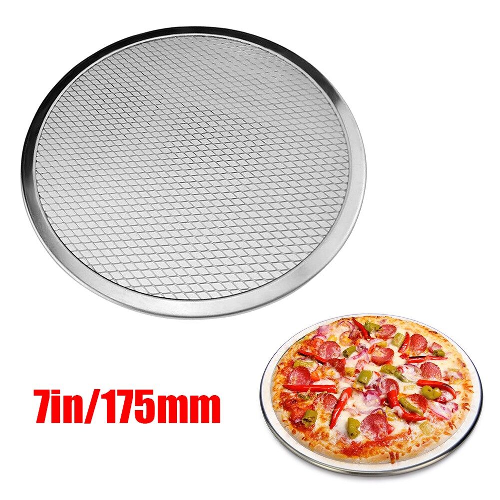 Details about   Bakeware Aluminum Alloy Baking Tray Pizza Screen For Oven Cookware Easy Clean