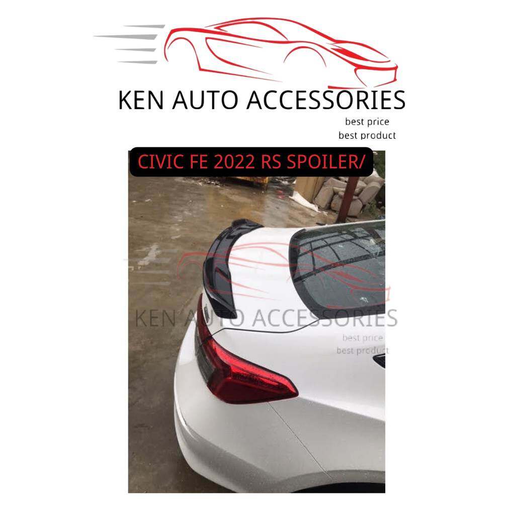 HONDA CIVIC FE 2022 11TH GEN RS SPOILER DUCKTAIL SPOILER REAR honda-civic-fe-2022-11th-gen-rs-spoiler-ducktail-spoiler-rear